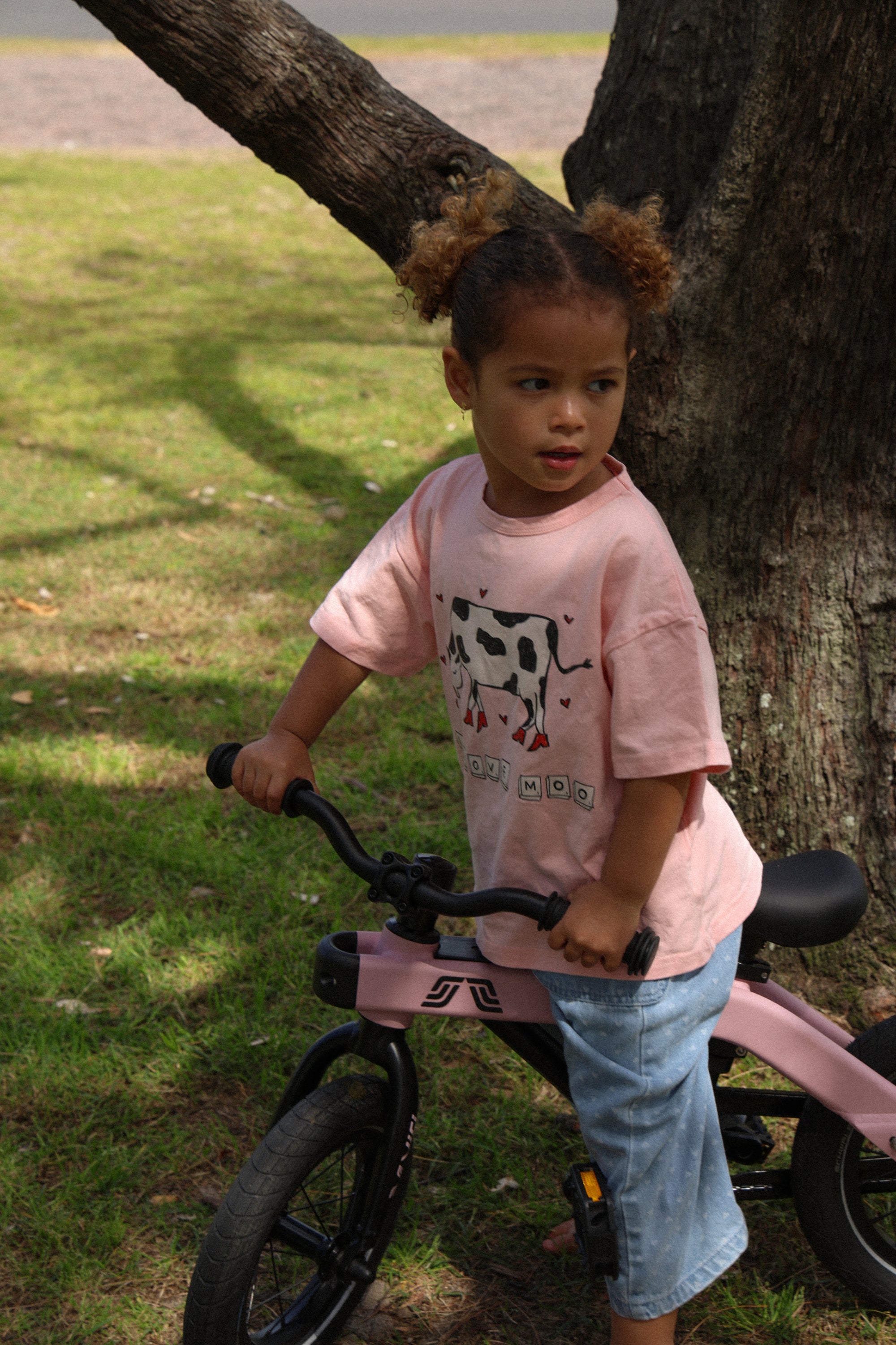 Blush Pink Kids Bike