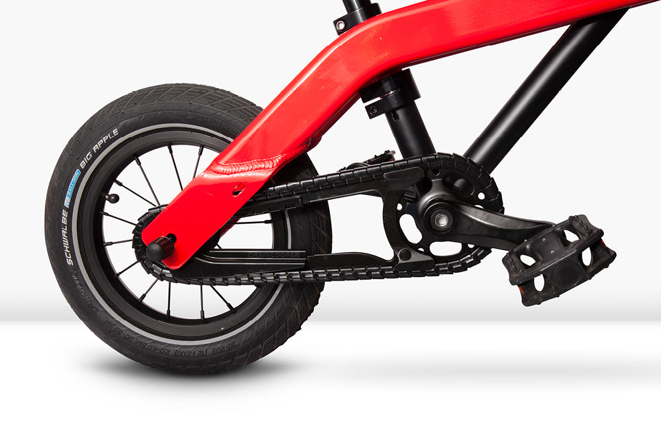 Fire Red Kids Bike