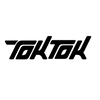Black 'Toktok' logo on a white background